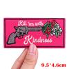Jeans Backpack Embroidered Patch Cartoon/Letter Slogan Embroidery Patches Iron On Patches For Clothing Thermoadhesive Patches