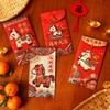 6Pcs New Year Red Envelope Horse Year Red Envelope Chinese Spring Festival Hongbao Lucky Money Pocket 2026 New Year Decorations