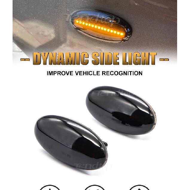 Indicator Lamp For Mazda 2 Demio DY DE 2003-2014 3 Alexa 5 Premacy Mazda 6 BT-50 Dynamic Led Side Marker Turn Signal LightTurn Signal 2