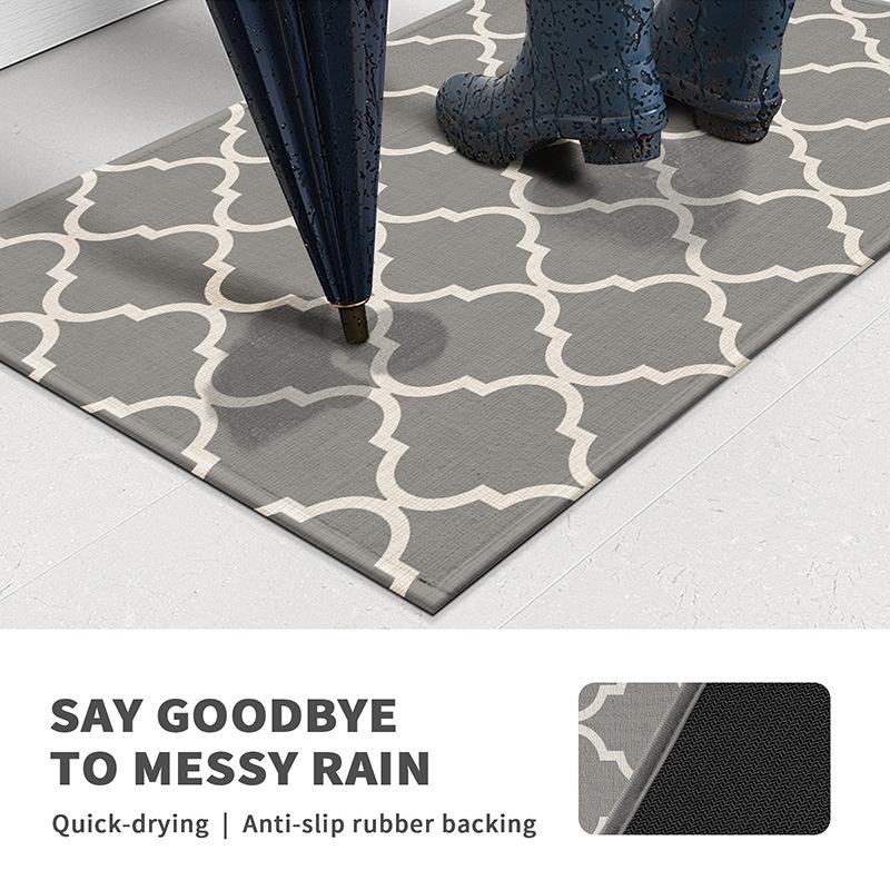 Light Luxury and Simple Entrance Door Floor Mats, Entrance Door Mats, Home Entrance Door Mats, Non-slip Carpets