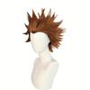 Cosplay Wreck-It Ralph Wig Men Short Spiky Brown Full Head Costume Party
