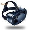 Oppslukende 3D VR-briller Justerbare øyebeskyttede Virtual Reality Fullskjerm Visuell vidvinkel universal VR-hodesett med fjernkontroll
