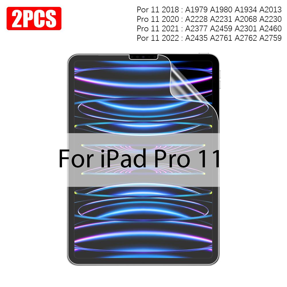 2 шт. Пленка с ощущением бумаги для Ipad 10 10-го Pro 13 M4 M5 12.9 Защитная пленка для экрана Ipad Air 11 5 4 M3 M2 A16 9-го Поколения Mini 6 7