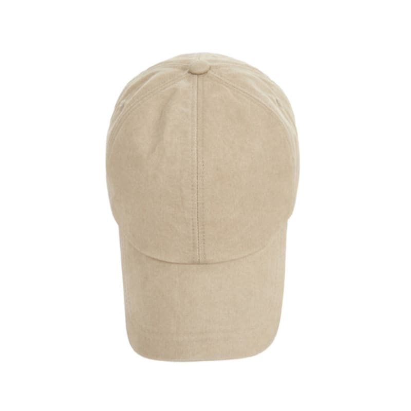 VARZAR OG Fit Overfit Washed Ball Cap Beige