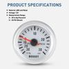 High Precision Turbo Boost Gauge 52mm 12V Universal Digital Meter 0-30 PSI for Car Use