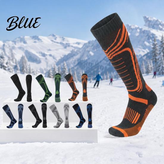 Soft Winter Socks Cotton Ski for Men Thickened Thermal Snowboard Socks Breathable Training Men Women Moisture Wicking Athletic Outdoor Sports