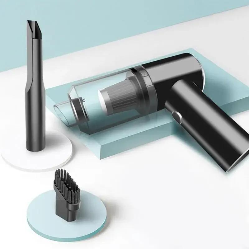 NEW 45000pa Handheld Wireless Car Vacuum Cleaner Auto Vacuum Use Cleaner Home And Mini Car With Dual Battrery Built-in Vacuum