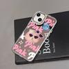 Mobile Phone Cases for iPhone 11 13 XR 15 Pro Max 12 14 Pro Max Case iPhone 16 XS Max Mirror Protective Case Mirror Exquisite Cartoon Waterproof
