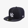 New Era New York Yankees Stitch Fitted Cap Navy 15206389