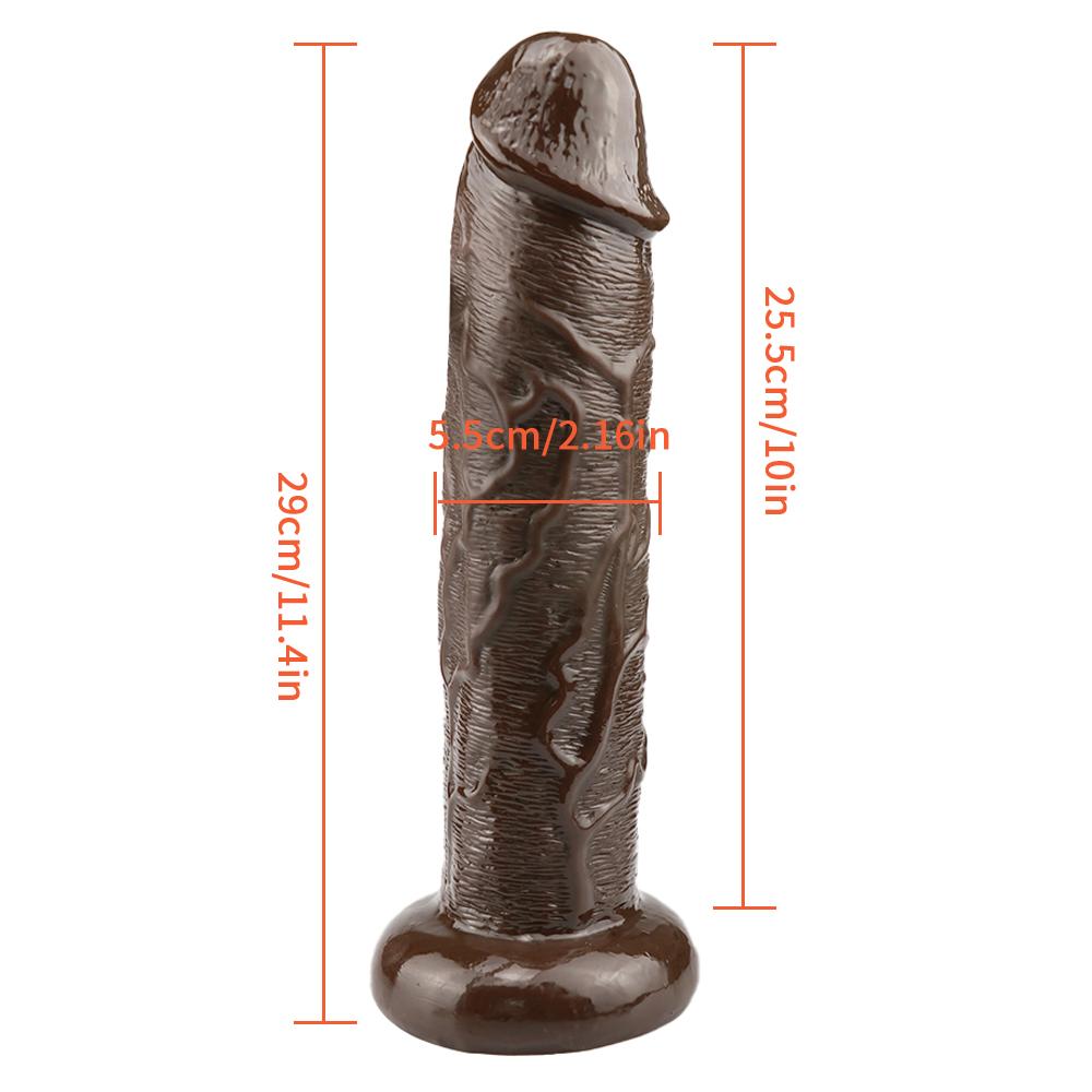 MoDi Dildo Realistic Fake Dick Penis Butt Plug Sex Toys for Woman Men