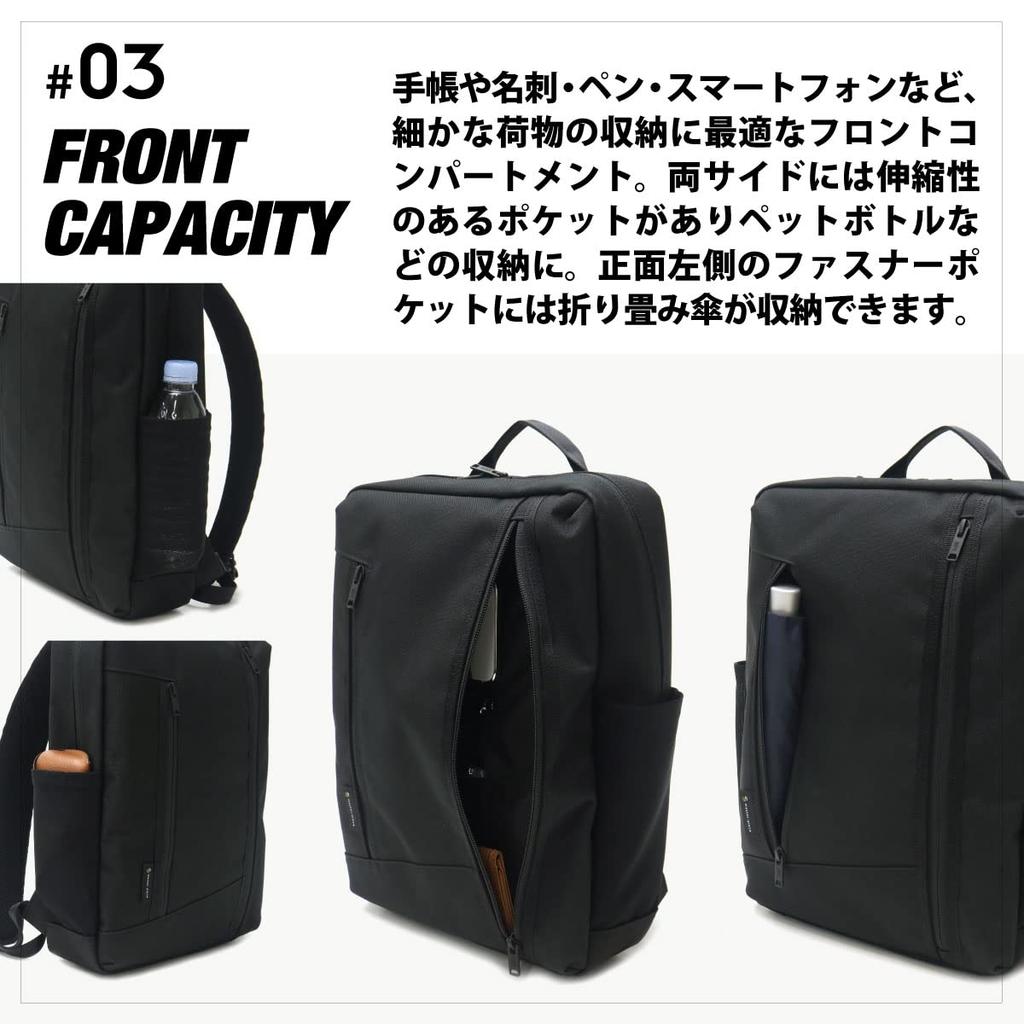 GRIT Business Backpack Our store limited model [Masterpiece] 43216-G Black/10