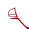 3Pcs Red Carbon Fiber Steering Wheel Cover Trim For Bmw X3 F25 X4 F26 2011-2017