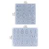 Leaves-shaped Earring Combination Earring Mold Epoxy Resin Jewelry Mold Resin Casting Pendant Mold Suitable