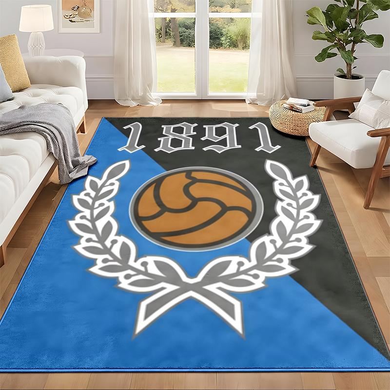 Club Brugge KV Carpet Door Mat for Living Room or Bedroom Protective Mat Under Chair Office Decoration Christmas Gift Birthday Present