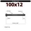 High Strength Metal Bicycles Rear Wheel Thru Axles Road Bike Thru Axles Replacement Bicycles Accessories Easy to Install