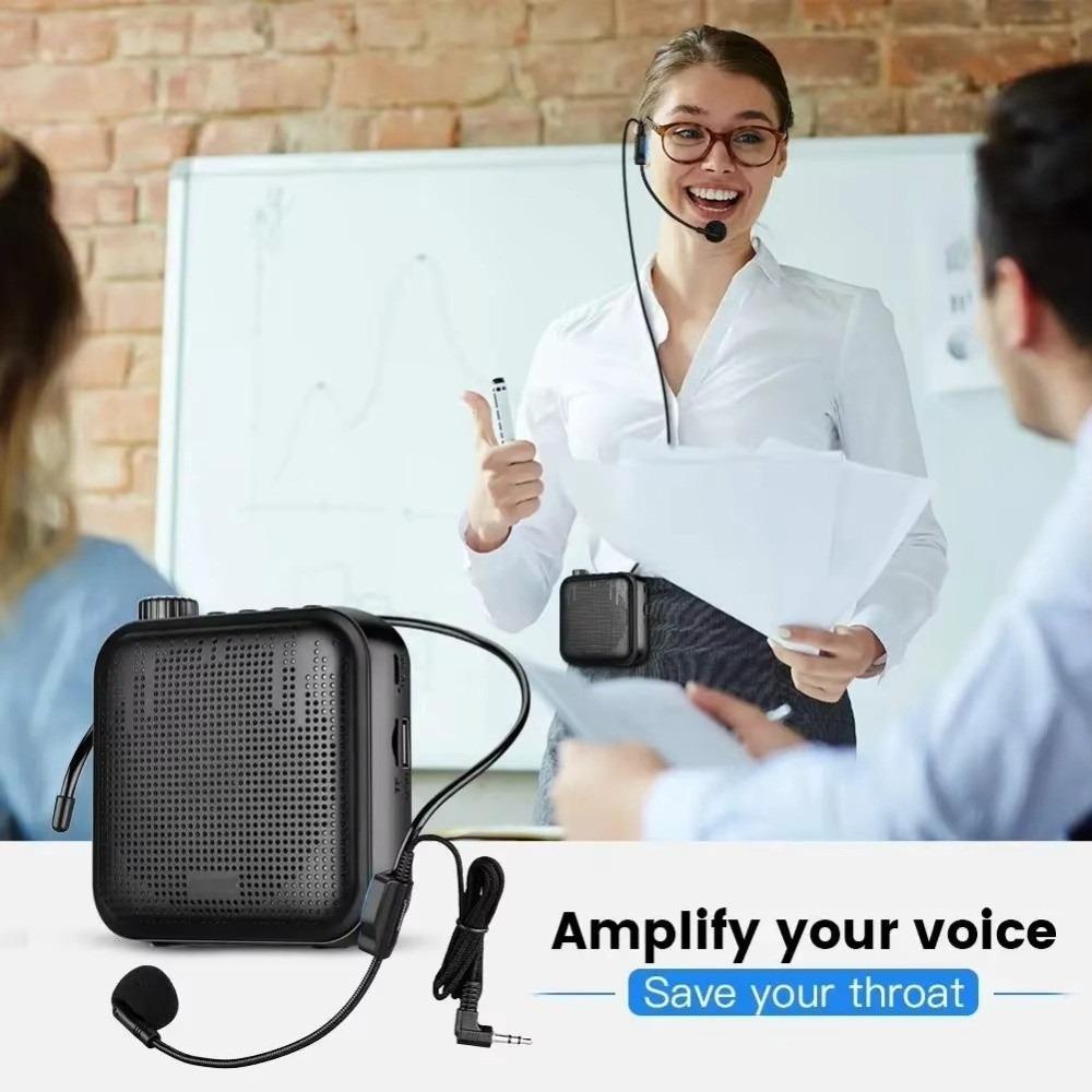 Rechargeable Microphone Speaker Ultralight Loudspeaker Portable Amplifier For Teachers