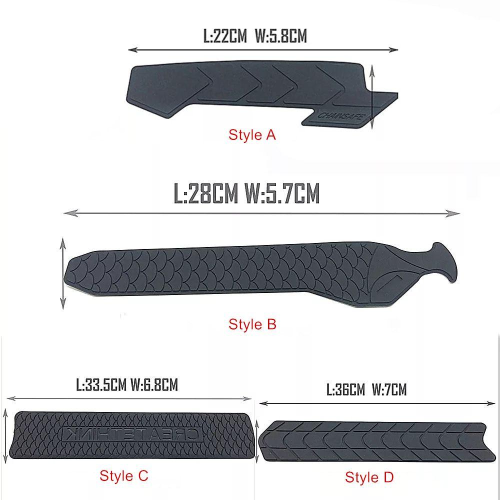 Bicycle Paster Road Removeable Frame Stickers Bicycle Chain Protector Chain Cover Pad Posted Guards