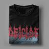 Funny Deicide T-Shirt Men Crew Neck Pure Cotton T Shirts Band Short Sleeve Tees Plus Size Clothing