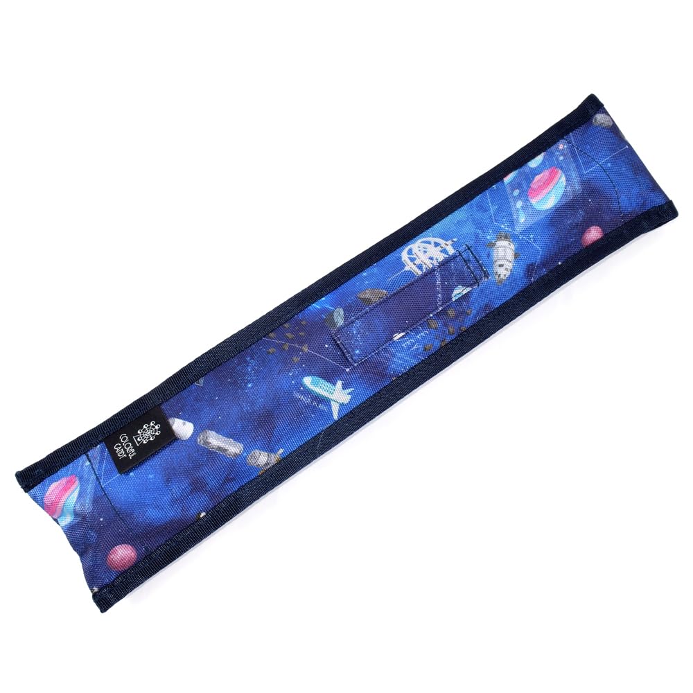 COLORFUL CANDY STYLE Recorder & Ruler Case PET - Future Planetary Exploration and Spaceships