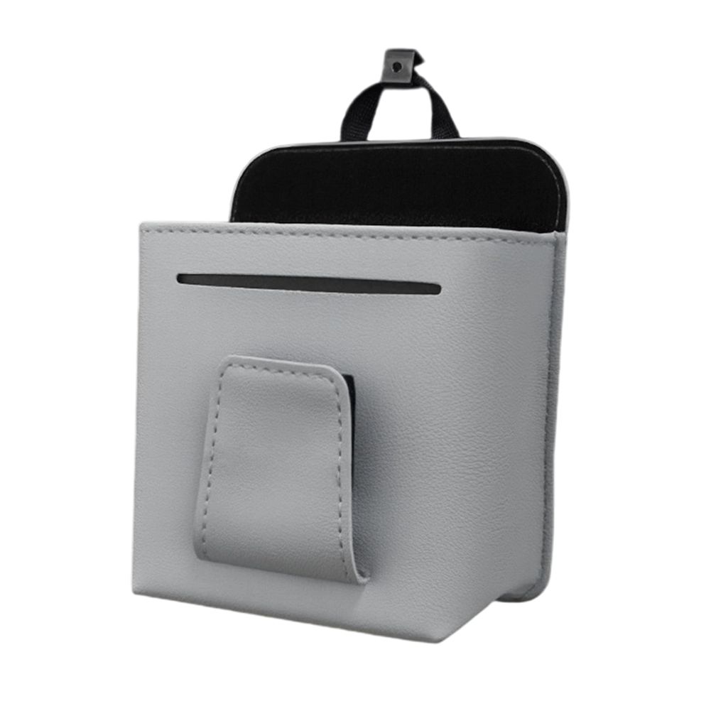 Car Air Vent Storage Holder, Car Vent Organizer, PU Leather Vent Storage Bag Pocket Car Air Vent Outlet Automotive Accessories
