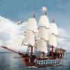 1664 PCS Pirates Imperial Flagship Model Ship Building Blocks Bricks Compatible 10210 22001 Kids Christmas Birthday Gifts