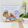 Beach Umbrella Table Tray Portable Beach Drink Holder Beach Tray With 4 Cup Holders Lightweight Beach Cup Holders Swimming Pool