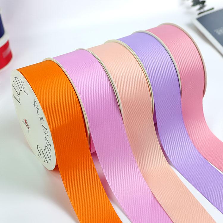 Factory 1.5 Inch Polyester Grosgrain Ribbon 38mm 100 Yards/roll
