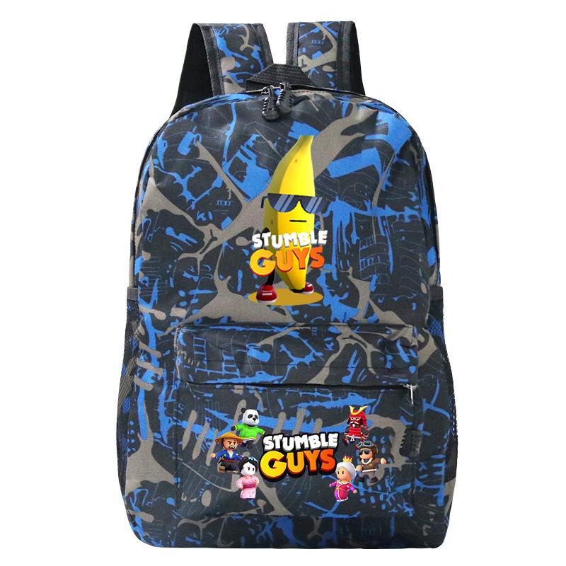 Collision Party Game Merchandise Printing Trend Student Leisure Children Double Shoulder Bag