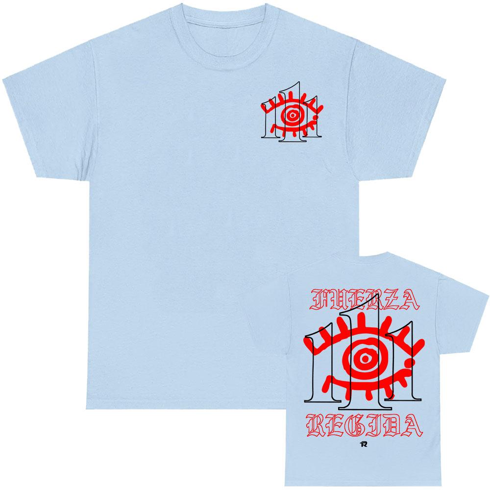 Fuerza Regida 111XPANTIA 2025 T-shirt Summer Round Neck Male Tshirts Cotton Tees Casual Unisex Streetwear Hip Hop Men Women Clothing