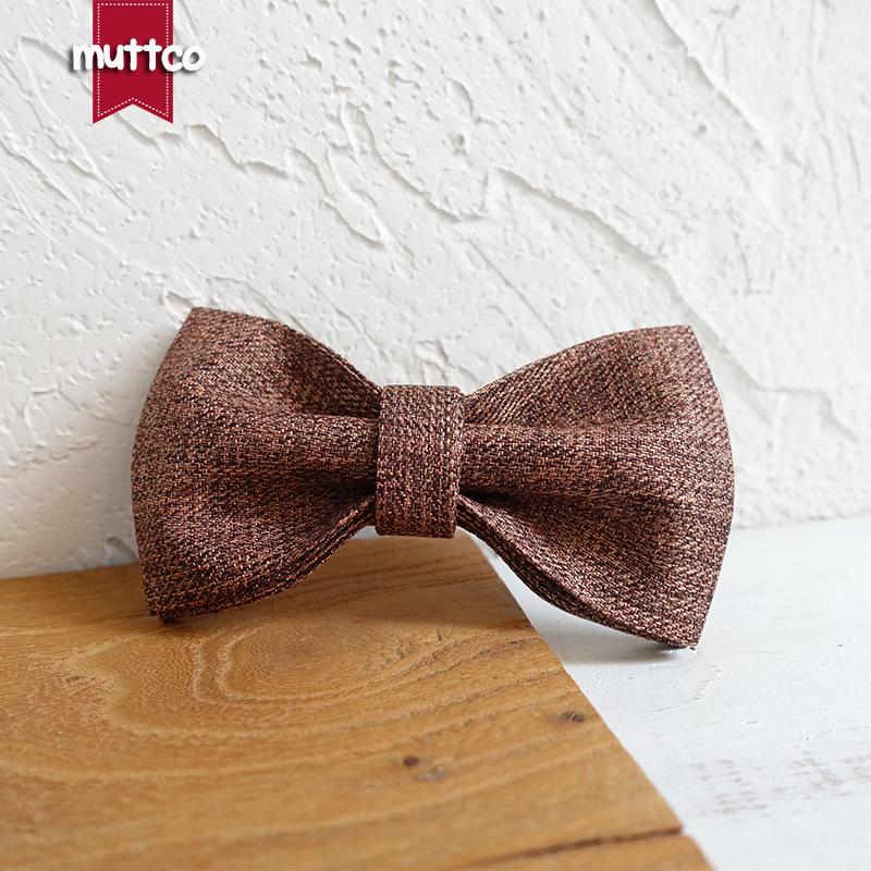 Pet Bow Tie Dog Collar Accessory - MUTTC UBT-039