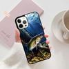 KARPFENFISCHEREI FISCH Handyhülle Cover Für iPhone 17 Air 16 15 14 Plus Apple 11 12 13 Pro Max Hülle