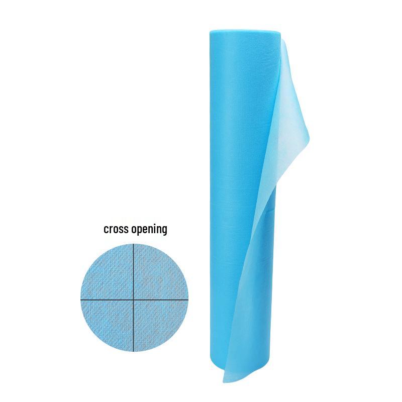 Thickened Non-Woven Waterproof & Oil-Proof Beauty Bed Sheet Roll with Hole for Single Massage Bed