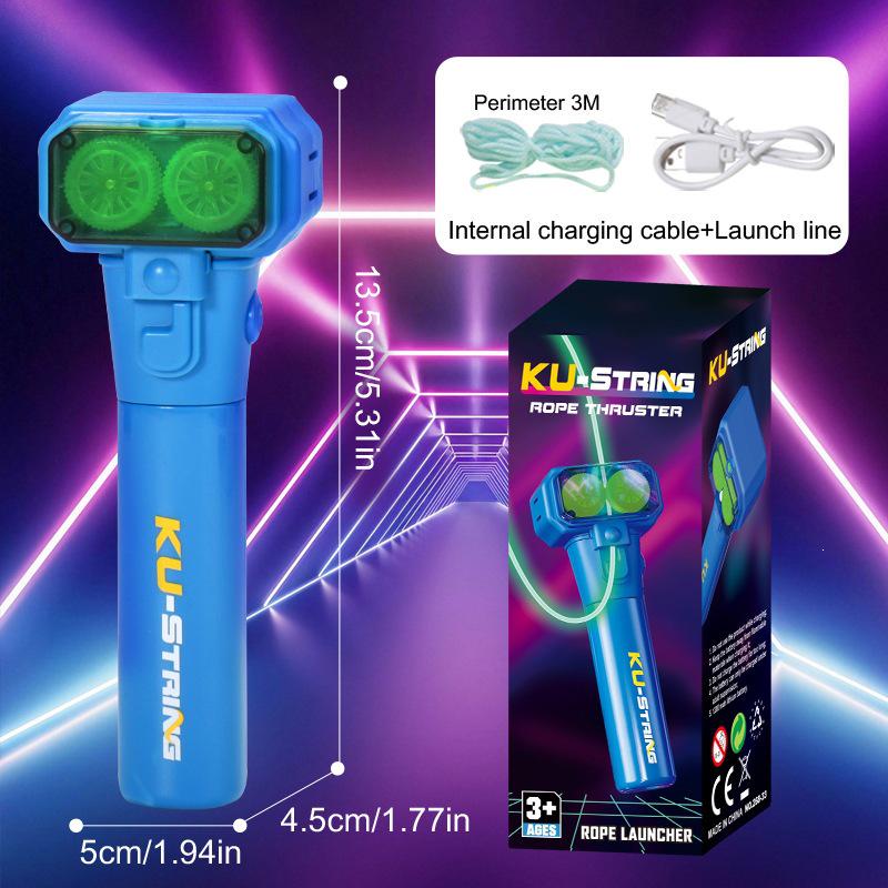 Cross-Border Luminous Yarn Cat Teaser Launcher: Creative, High-Speed, Decompression Toy
