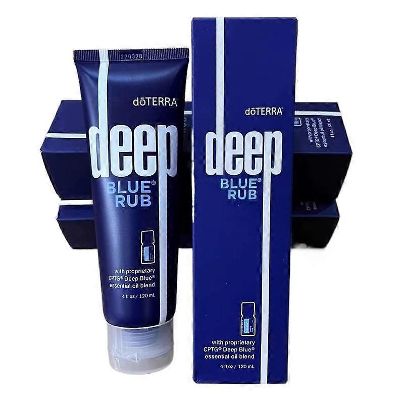 Deep Blue Soothing Cream 120g, Muscle & Joint Pain Relief, Moisturizing Body Balm