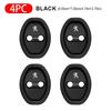 2/4Pcs Silicone Car Door Lock Cover Protective Decoration Case For Peugeot 408 4008 308 3008 Rifter 5008 508 2008 208 301 407
