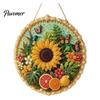 DIY Wreath Making Kit Pearl Painting for Adults Beginners, 3D Art Craft Set with Artistic Projects Frame, Decorative Seasonal Wall Hanging Home Decor