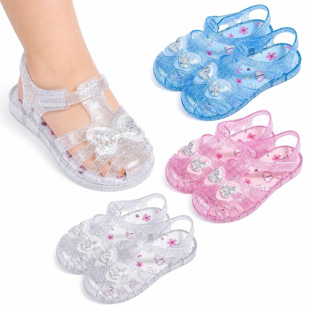 1 Pair Lightweight Girls Sandals Breathable Girls Summer Sandals Glitter Party Outfits