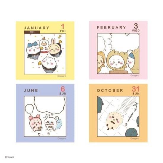 2027 Chikawa Miniature Daily Flip Calendar