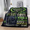 Mother's Day Greeting Card Blanket Suitable for Sofas,travel, Living Rooms Also a Good Gift for Friends and Family Suitable for All Seasons.