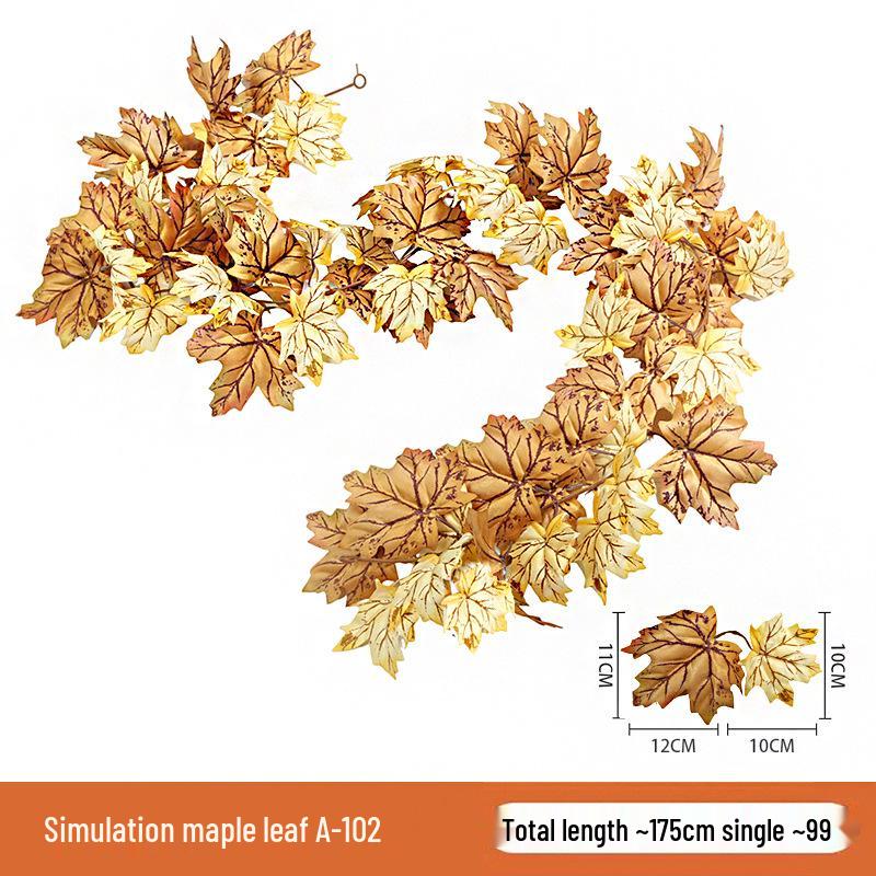Skladem Podzimní a Halloweenská dekorace z javorových listů pro Vánoce a Den díkůvzdání