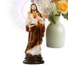 Decorazione Tavolo Gesù da 8,2 Pollici Statua Cristiana in Resina Per Stanza della Preghiera Esposizione Cerimonia Soggiorno Chiesa Interno Camera da Letto Libreria