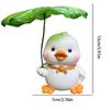 Outdoor Duck Statues Duck Garden Decoration For Outdoor Weatherproof Cute Crafts Figurine For Flower Pot Yard Balcony Lawn Patio