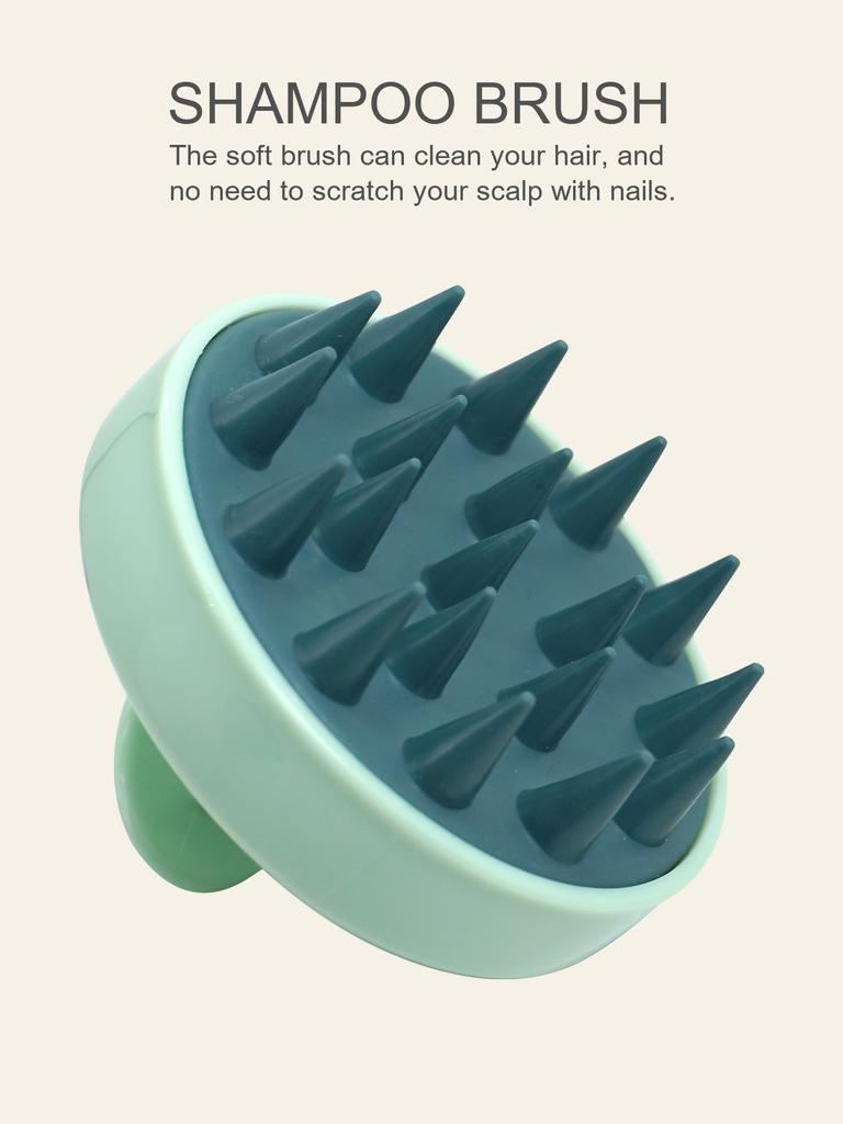 Magic Handle Silicone Scalp Massager Brush Shampoo & Body Spa Hair Scalp Massage Tool