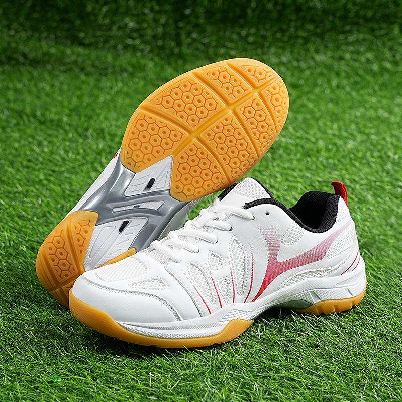 

Пара обуви для бадминтона Новая мужская и женская дышащая спортивная обувь Обувь для соревнований и тренировок по бадминтону Студенческие теннисные туфли 46