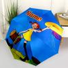 1pc Pippi Longstocking Custom Name Automatic Folding Umbrella, Durable Plastic & Iron, Lightweight for Outdoor Daily Use  S1230056