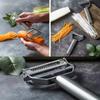 2024 Luxury Perfection Fruit Vegetable Peeler Stainless Steel Kitchen Peeler for Flawless Peeling Household Kitchen Essential Tool for Fruit