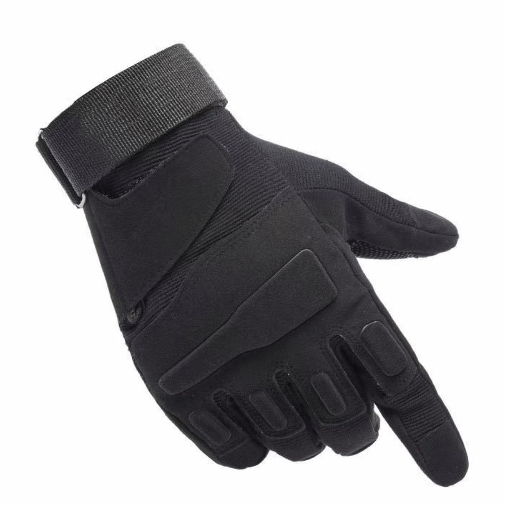 Wear-Resistant Motorcycle Gloves Anti-Slip Full Finger Gloves Retro Mountaineering Gloves  Sports