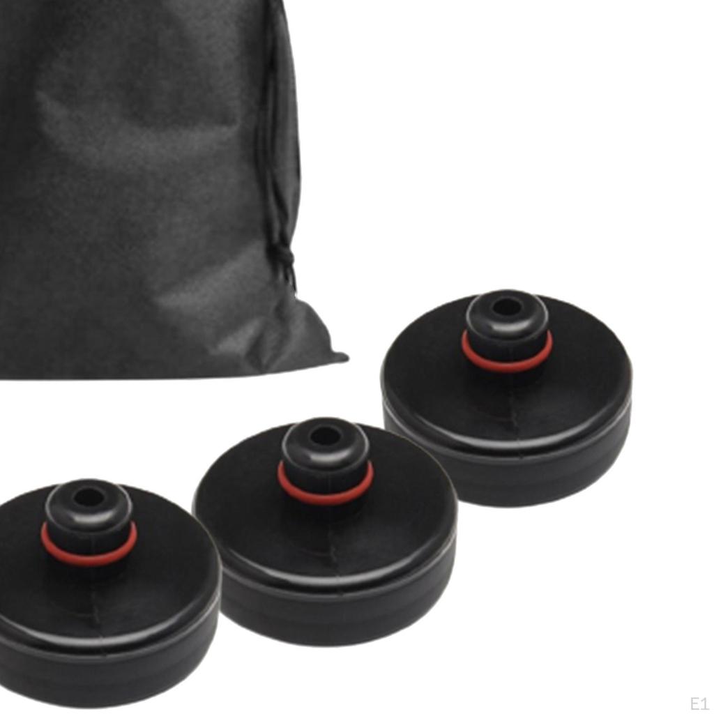4x Jack Rubber Pad Jacking Adapter Replaces Frame Protector with Storage Bag for Model 3 S x