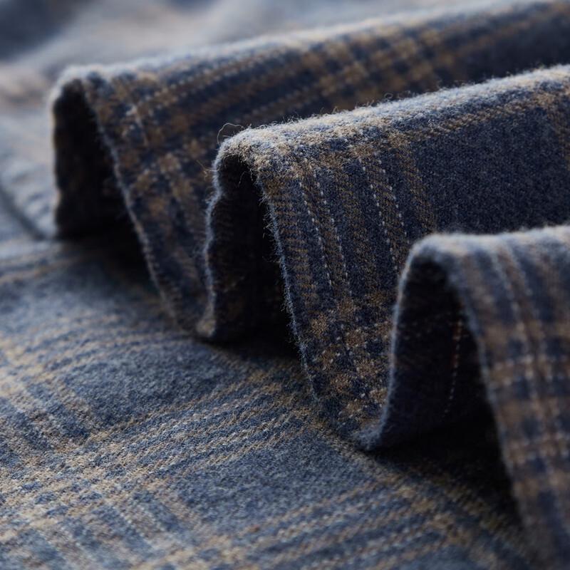 Cămașă de flanelă în carouri 100% bumbac pentru bărbați FIRS