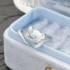 Moonstone Series Opening Adjustable Ring Personality High Sense Simple Light Luxury Niche High Sense Jewelry